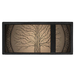 Ancient Yggdrasil Tree Print Trifold Wallet
