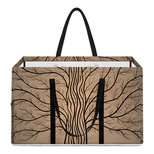 Ancient Yggdrasil Tree Print Utility Tote Bag