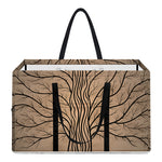 Ancient Yggdrasil Tree Print Utility Tote Bag