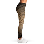 Ancient Yggdrasil Tree Print Women's Leggings
