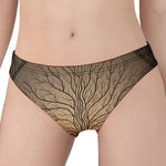 Ancient Yggdrasil Tree Print Women's Panties