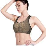 Ancient Yggdrasil Tree Print Women's Sports Bra