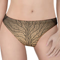 Ancient Yggdrasil Tree Print Women's Thong
