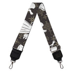 Angel And Snowflake Pattern Print Bag Strap