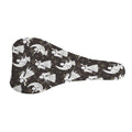 Angel And Snowflake Pattern Print Bicycle Seat Cover