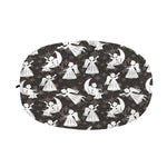 Angel And Snowflake Pattern Print Car Side Mirror Covers