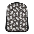 Angel And Snowflake Pattern Print Casual Backpack