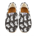 Angel And Snowflake Pattern Print Casual Shoes