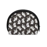 Angel And Snowflake Pattern Print Coin Purse