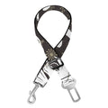 Angel And Snowflake Pattern Print Dog Seat Belt