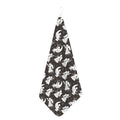 Angel And Snowflake Pattern Print Hand Towel
