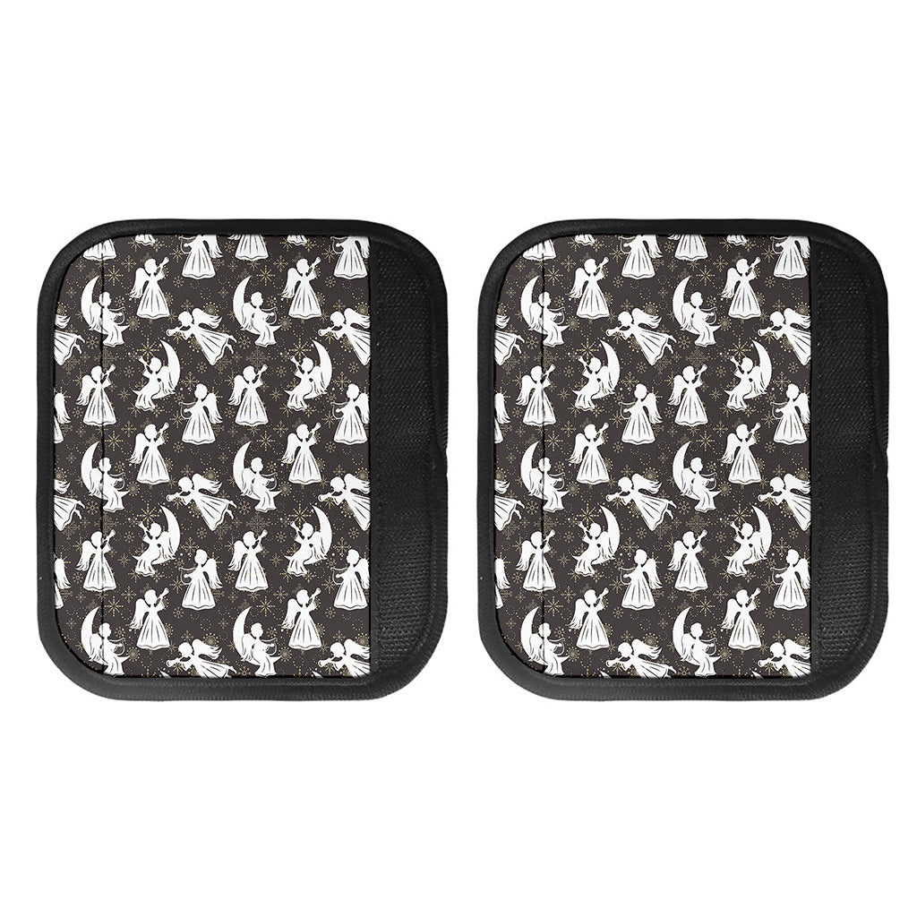 Angel And Snowflake Pattern Print Handle Covers