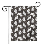 Angel And Snowflake Pattern Print House Flag