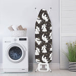 Angel And Snowflake Pattern Print Ironing Board Cover