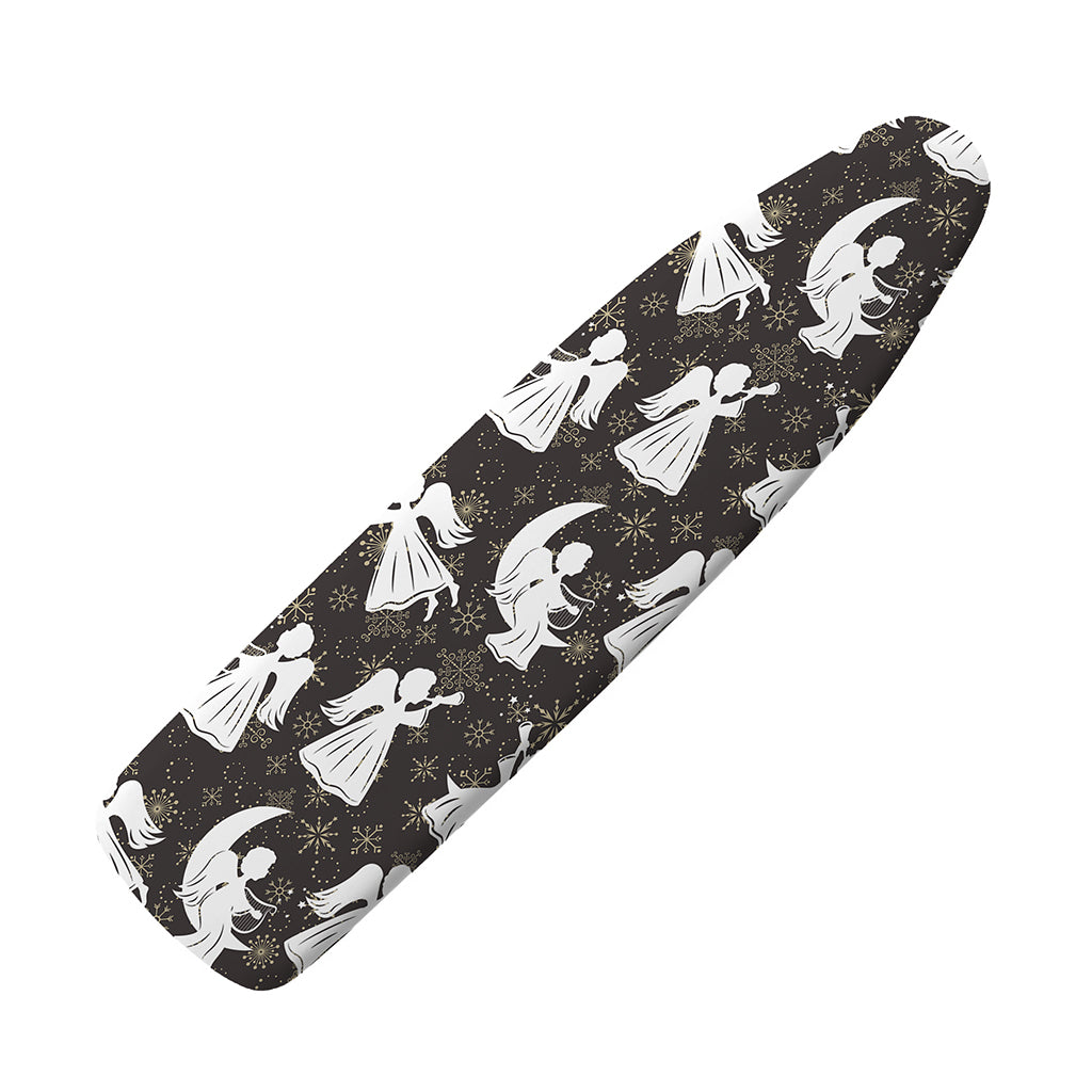 Angel And Snowflake Pattern Print Ironing Board Cover
