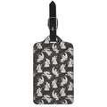 Angel And Snowflake Pattern Print Luggage Tag