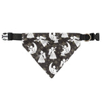 Angel And Snowflake Pattern Print Over The Collar Dog Bandana