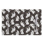 Angel And Snowflake Pattern Print Placemat