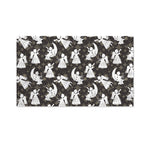 Angel And Snowflake Pattern Print Polyester Flag