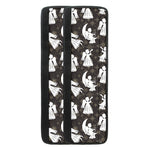 Angel And Snowflake Pattern Print Refrigerator Handle Covers