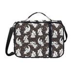 Angel And Snowflake Pattern Print Shoulder Strap Bible Bag