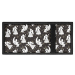 Angel And Snowflake Pattern Print Trifold Wallet