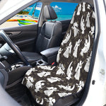 Angel And Snowflake Pattern Print Waterproof Car Seat Cover