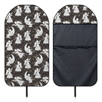 Angel And Snowflake Pattern Print Waterproof Car Seat Cover