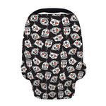 Angry Robot Pattern Print Baby Seat Cover