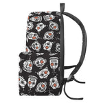Angry Robot Pattern Print Backpack