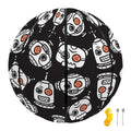 Angry Robot Pattern Print Basketball