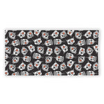 Angry Robot Pattern Print Beach Towel