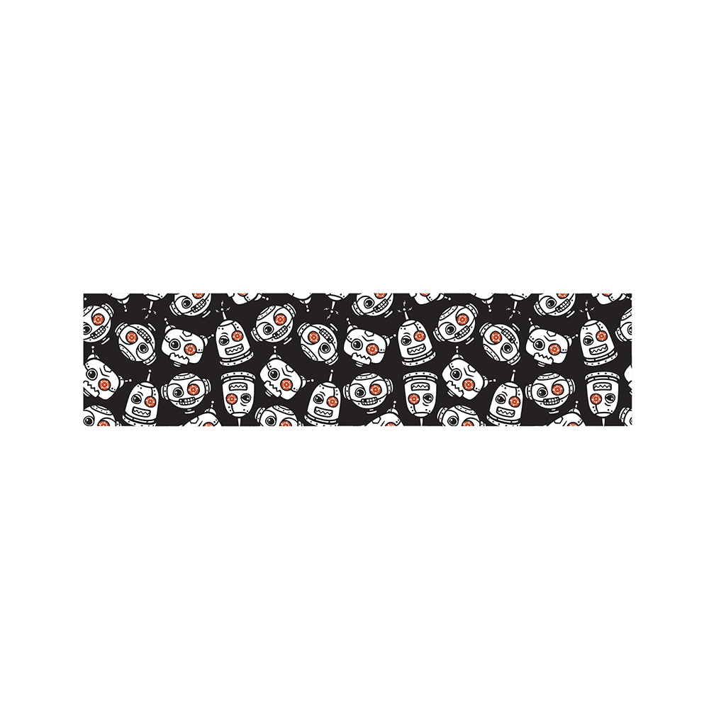 Angry Robot Pattern Print Bed Runner