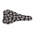 Angry Robot Pattern Print Bicycle Seat Cover