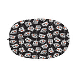Angry Robot Pattern Print Car Side Mirror Covers