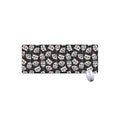 Angry Robot Pattern Print Extended Mouse Pad