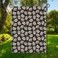 Angry Robot Pattern Print Garden Flag