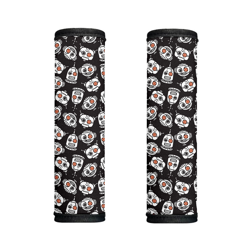 Angry Robot Pattern Print Handle Covers