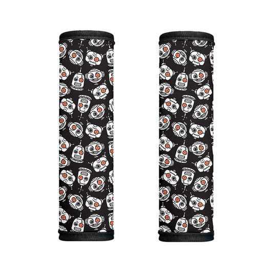 Angry Robot Pattern Print Handle Covers