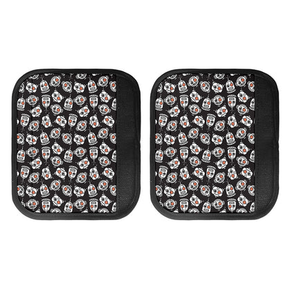 Angry Robot Pattern Print Handle Covers