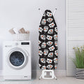 Angry Robot Pattern Print Ironing Board Cover
