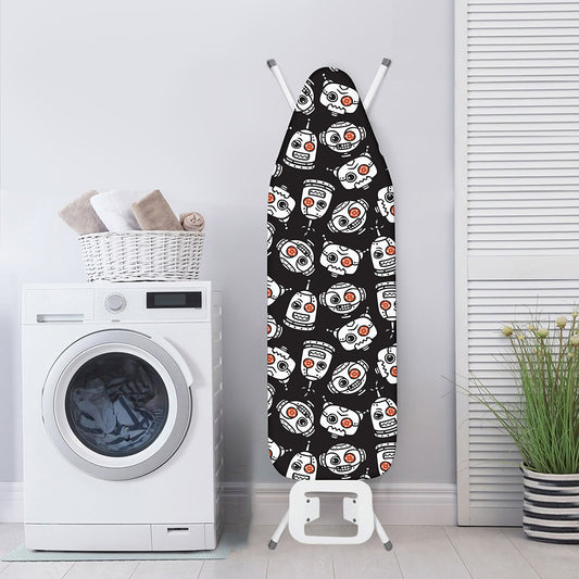 Angry Robot Pattern Print Ironing Board Cover