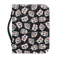 Angry Robot Pattern Print Leather Bible Cover