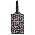 Angry Robot Pattern Print Luggage Tag