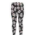 Angry Robot Pattern Print Men's Leggings