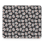 Angry Robot Pattern Print Mouse Pad