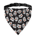 Angry Robot Pattern Print Over The Collar Dog Bandana