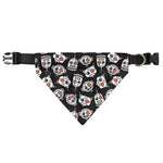 Angry Robot Pattern Print Over The Collar Dog Bandana