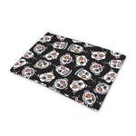 Angry Robot Pattern Print Pet Cooling Mat Cover
