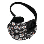 Angry Robot Pattern Print Pet Sling Carrier